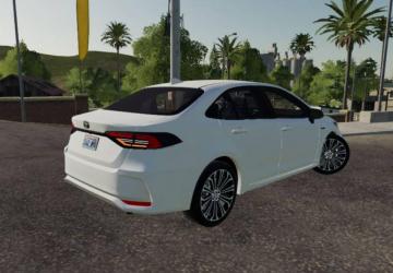 2022 Toyota Corolla Hybrid version Beta for Farming Simulator 2019