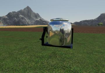3 Point Tank Water/Milk version 1.0.0.0 for Farming Simulator 2019 (v1.5.х)