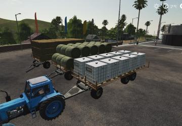 3 PTS 12 Platform with Autoloading version 2.0 for Farming Simulator 2019 (v1.7.1.0)