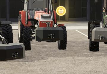 3 Weights Pack version 1.0.0.0 for Farming Simulator 2019