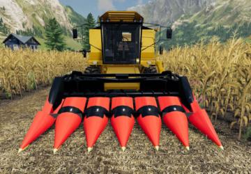 6 Row Corn Headers Pack version 1.0 for Farming Simulator 2019 (v1.7z)