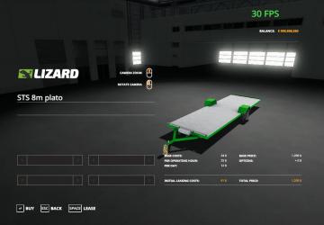 8M PLATO version 0.1 for Farming Simulator 2019 (v1.3.0.1)