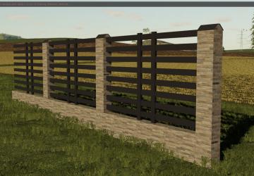 A Pack Of Modern Metal Fences version 1.0.0.0 for Farming Simulator 2019
