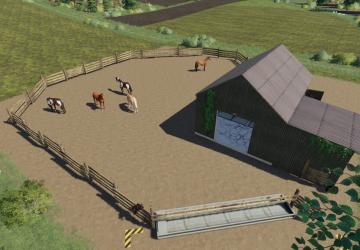A Small Horse Stable version 1.0.0.0 for Farming Simulator 2019 (v1.7.x)