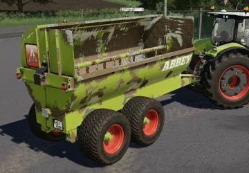 Abbey 2550 Manure Spreader version 1.0.0.0 for Farming Simulator 2019 (v1.5.x)