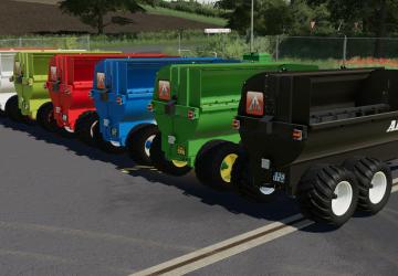 Abbey 2550 Manure Spreader version 1.0.0.0 for Farming Simulator 2019 (v1.5.x)