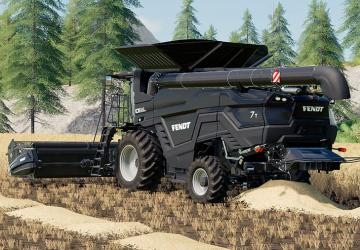 AGCO Ideal Combine Extension (More Headers) v1.5.0.3 for Farming Simulator 2019 (v1.5.х)