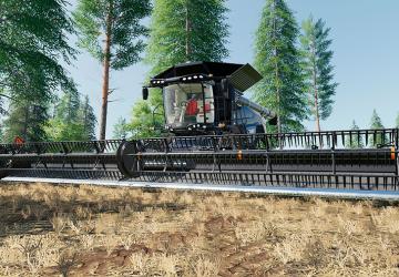 AGCO Ideal Combine Extension (More Headers) v1.5.0.3 for Farming Simulator 2019 (v1.5.х)