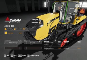 AGCO MT Series version 1.1 for Farming Simulator 2019 (v1.6.0.0)