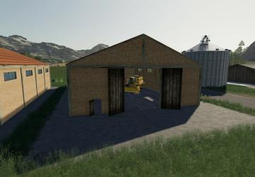 Agricultural Brick Shed version 1.0 for Farming Simulator 2019
