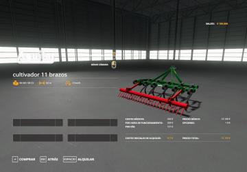 Aguilar 11 Brazos version 1.0.0.0 for Farming Simulator 2019 (v1.4х)