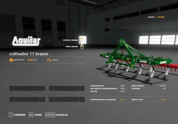 Aguilar 11 Brazos version 1.0.0.0 for Farming Simulator 2019 (v1.4х)