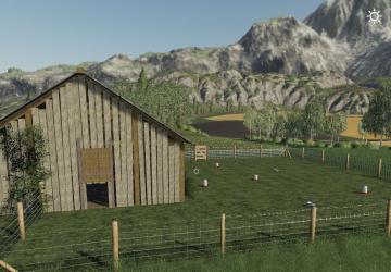 American chicken coop version 1.1 for Farming Simulator 2019 (v1.2.0.1)