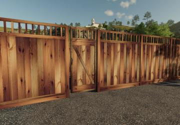 American Fence Pack version 1.0.0.0 for Farming Simulator 2019