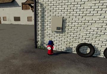 American Fire Hydrant version 1.0.0.0 for Farming Simulator 2019