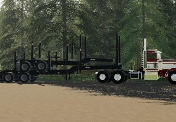 Arctic Log Trailers (Superb&rsquo;s) version 2.0.0.0 for Farming Simulator 2019 (v1.4х)