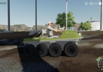 Argo 8x8 version 1.0 for Farming Simulator 2019 (v1.5.1.0)