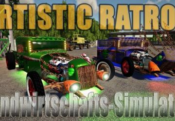Artistic Ratrod By Dtapgaming Bug Fix version 1.04 for Farming Simulator 2019 (v1.6.0.0)