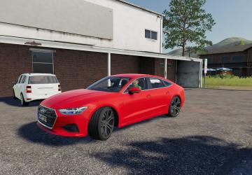 Audi A7 2018 version 1.0 for Farming Simulator 2019 (v1.4.x)
