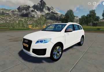 Audi Q7 version 1.0 for Farming Simulator 2019 (v1.4.1.0)