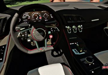 Audi R8 Alpil RSR version 1.1.0.0 for Farming Simulator 2019 (v1.7.x)