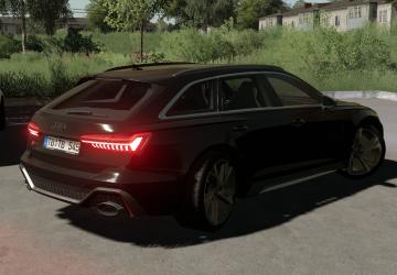 Audi RS6 Avant 2020 version 1.0.0.0 for Farming Simulator 2019 (v1.7.x)