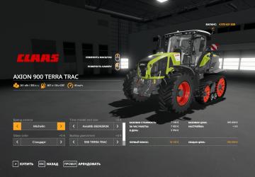 Axion 960-930 Terra Trac version 1.1.1.0 for Farming Simulator 2019 (v1.7x)