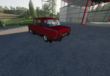 AZLK 412 version 2.0 for Farming Simulator 2019 (v1.7.1.0)