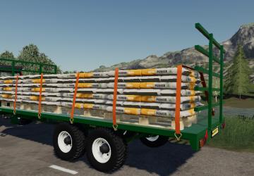 Bailey Bale And Pallet Trailer version 1.0.0.0 for Farming Simulator 2019