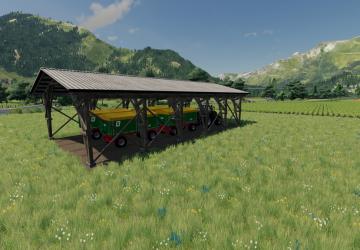 Bale And Vehicle Shelter version 1.0.0.0 for Farming Simulator 2019