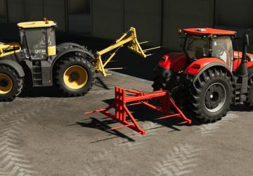 Bale Fork With 3-Point Hitch version 1.0.0.0 for Farming Simulator 2019