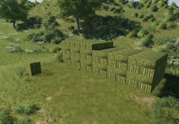 Bale Stacks version 1.0.0.0 for Farming Simulator 2019 (v1.4х)