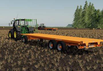 Bale Trailer Dangreville version 1.0.0.0 for Farming Simulator 2019