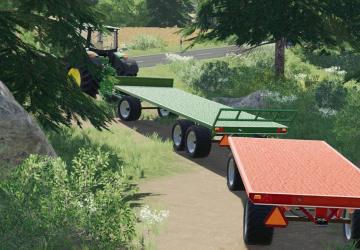 Bale Trailers version 1.0.0.0 for Farming Simulator 2019 (v1.4х)