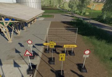 BARRIER PACK PLACEABLE version 3.0.0.0 for Farming Simulator 2019 (v1.4)