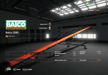 Batco Augers version 1.0.0.0 for Farming Simulator 2019 (v1.4х)
