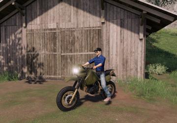 Battlefield Motocross Dirt Bike version 1.0.0.0 for Farming Simulator 2019 (v1.6.x)