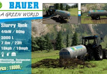 Bauer V30 version 1.0.0.0 for Farming Simulator 2019 (v1.7.x)