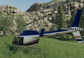 Bell 206L version 1.0.0.0 for Farming Simulator 2019 (v1.7.x)