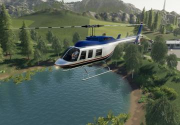 Bell 206L version 1.0.0.0 for Farming Simulator 2019 (v1.7.x)
