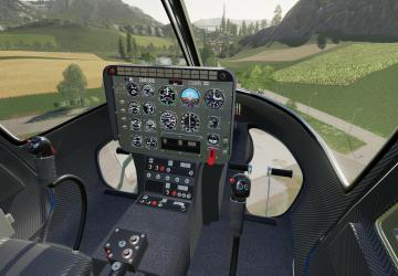 Bell 206L version 1.0.0.0 for Farming Simulator 2019 (v1.7.x)