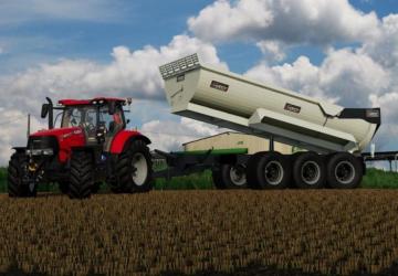 Benne Hardy TP Trailer version 1.0.0.0 for Farming Simulator 2019 (v1.5.1.0)