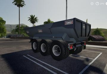 Benne Hardy TP Trailer version 1.0.0.0 for Farming Simulator 2019 (v1.5.1.0)