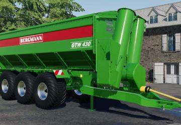 Bergmann GTW 430 version 2.2 for Farming Simulator 2019 (v1.6.0.0)
