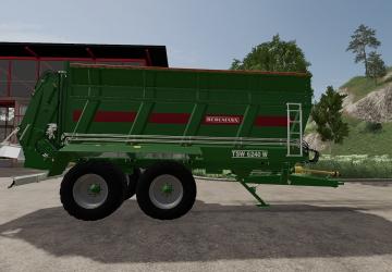 Bergmann TSW 6240W version 1.0.0.0 for Farming Simulator 2019 (v1.5.x)