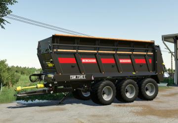 Bergmann TSW 7340s version 1.1.0.0 for Farming Simulator 2019