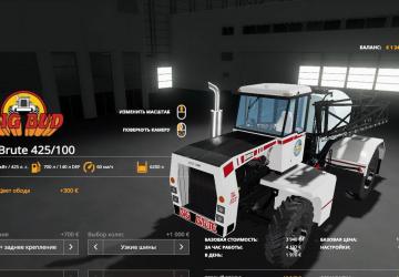 Big Brute Sprayer 425/100 version 1.0.0.0 for Farming Simulator 2019 (v1.3.х)