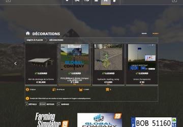 Billboard Global Company by BOB51160 version 1.0.0.0 for Farming Simulator 2019