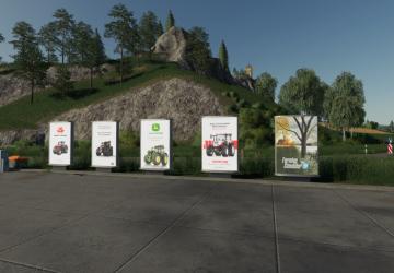 Billboard Signs version 1.0.0.0 for Farming Simulator 2019