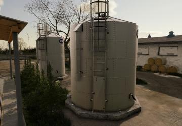 BIN Grain Silos Extension version 1.0.0.0 for Farming Simulator 2019 (v1.5.х)